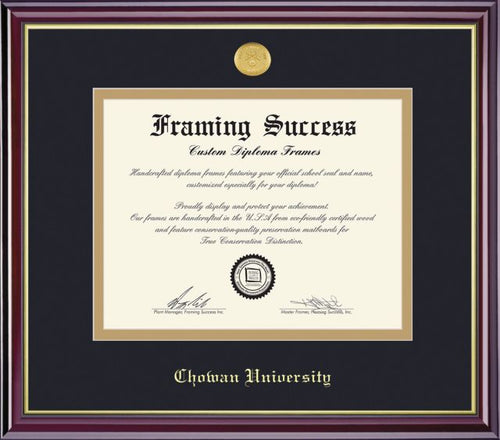 Chowan University 8.5'' x 11'' Windsor Diploma Frame