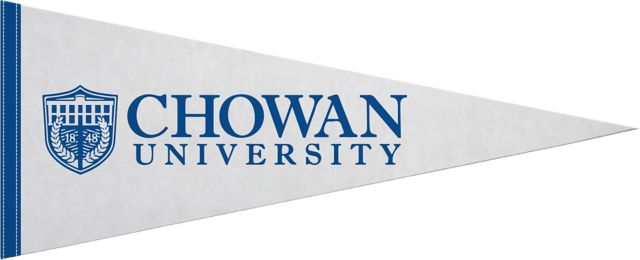 Chowan University 12X30 Full Color Pennant