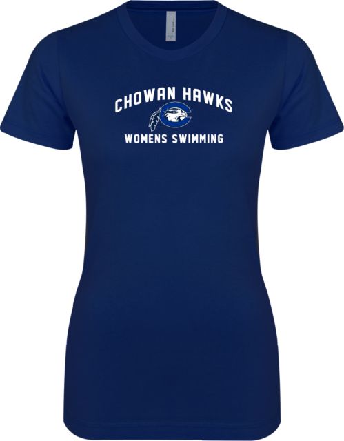 Chowan Next Level Ladies SoftStyle Junior Fitted Tee Chowan Womens Swimming - ONLINE ONLY