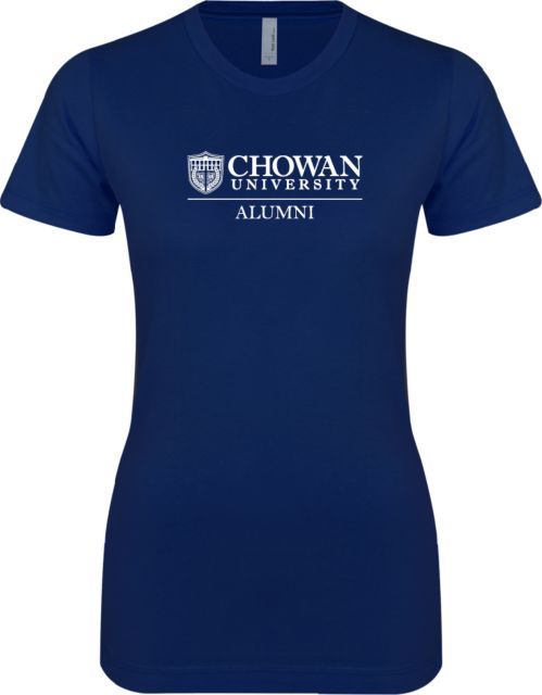 Chowan Next Level Ladies SoftStyle Junior Fitted Tee Chowan Alumni - ONLINE ONLY