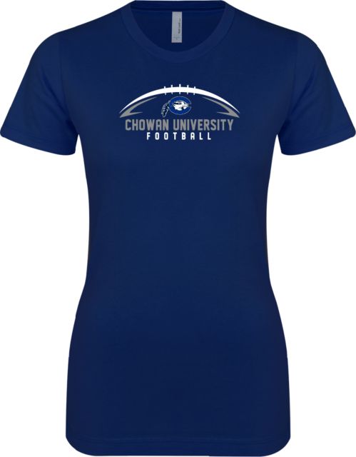 Chowan Next Level Ladies SoftStyle Junior Fitted Tee Chowan University Football - ONLINE ONLY