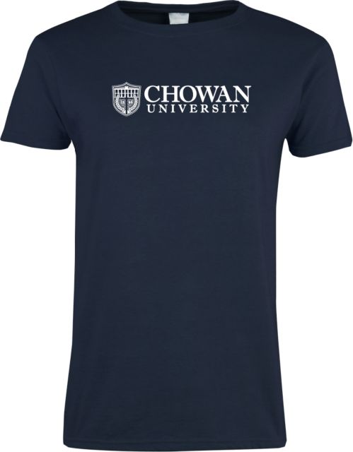 Chowan Womens Short Sleeve Tee Horizontal Primary Mark - ONLINE ONLY