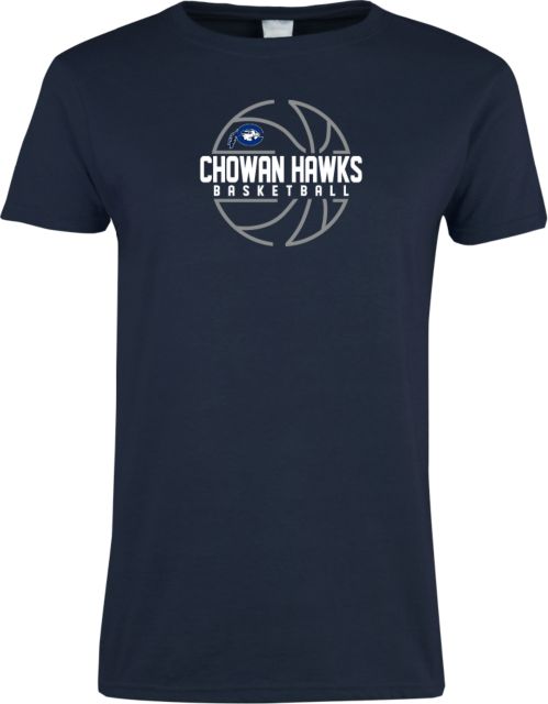 Chowan Ladies T Shirt Chowan Hawks Basketball - ONLINE ONLY