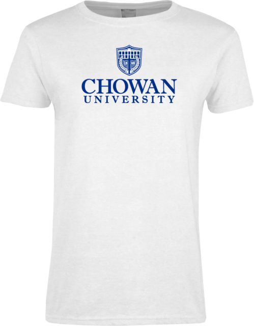 Chowan Womens Short Sleeve Tee Primary Mark - ONLINE ONLY