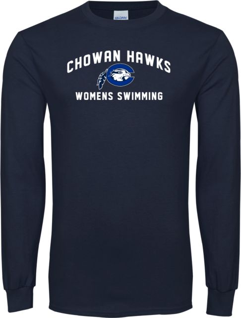 Chowan Long Sleeve T Shirt Chowan Womens Swimming - ONLINE ONLY