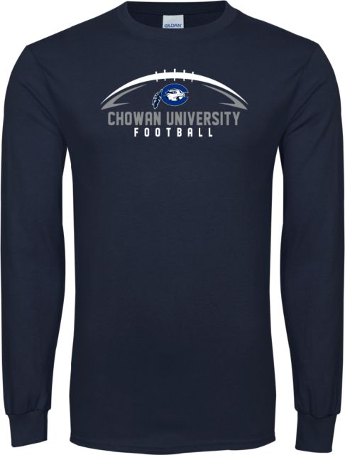 Chowan Long Sleeve T Shirt Chowan University Football - ONLINE ONLY