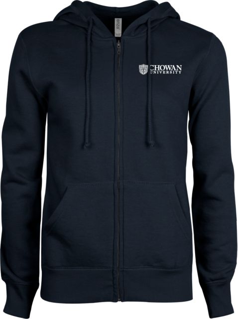 Chowan ENZA Womens Fleece Full Zip Hoodie Horizontal Primary Mark - ONLINE ONLY