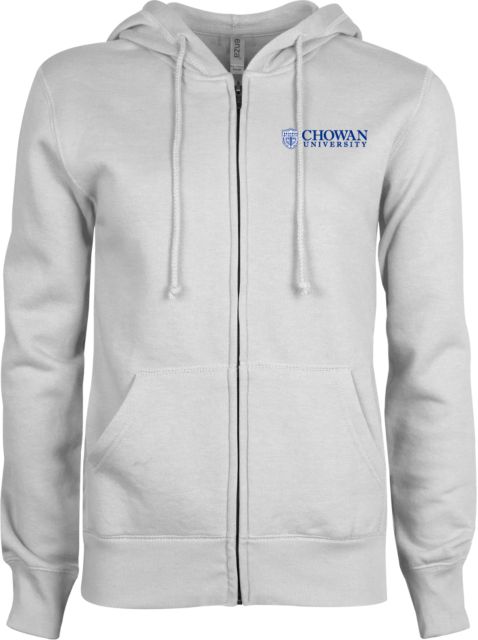 Chowan ENZA Womens Fleece Full Zip Hoodie Horizontal Primary Mark - ONLINE ONLY