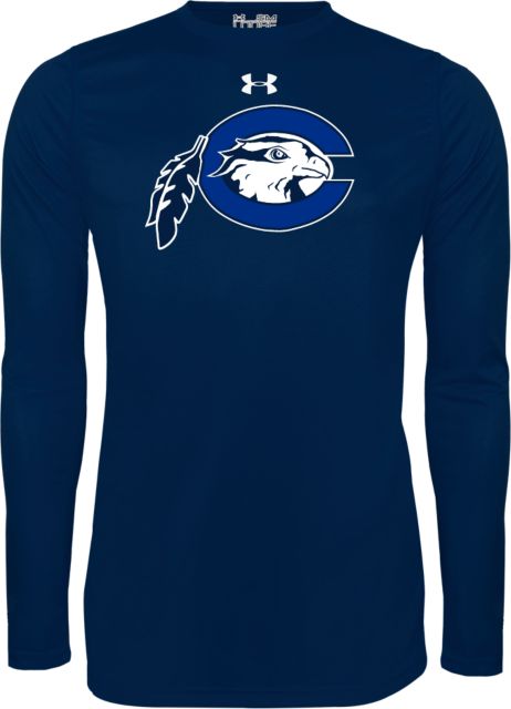 Chowan Under Armour Long Sleeve Tech Tee Mascot Logo - ONLINE ONLY