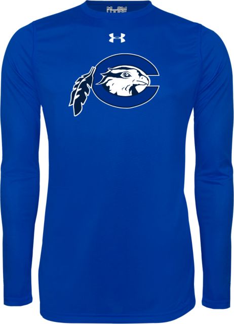 Chowan Under Armour Long Sleeve Tech Tee Mascot Logo - ONLINE ONLY