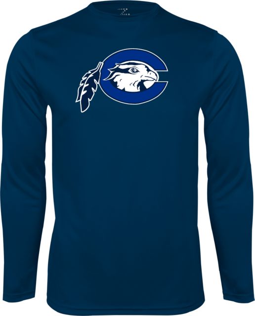 Chowan Performance Long Sleeve Shirt Mascot Logo - ONLINE ONLY
