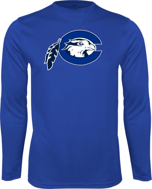 Chowan Performance Long Sleeve Shirt Mascot Logo - ONLINE ONLY