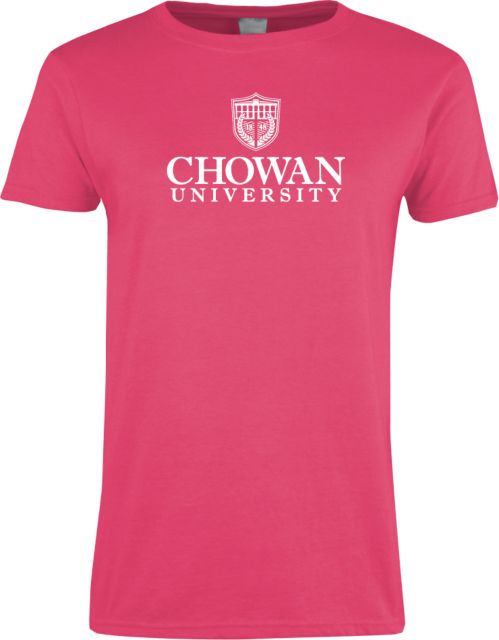 Chowan Womens Short Sleeve Tee Primary Mark - ONLINE ONLY