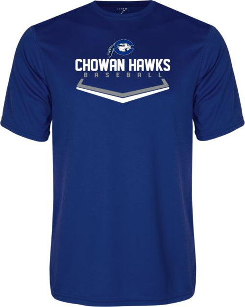Chowan Performance Tee Chowan Hawks Baseball - ONLINE ONLY