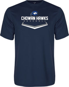 Chowan Performance Tee Chowan Hawks Baseball - ONLINE ONLY