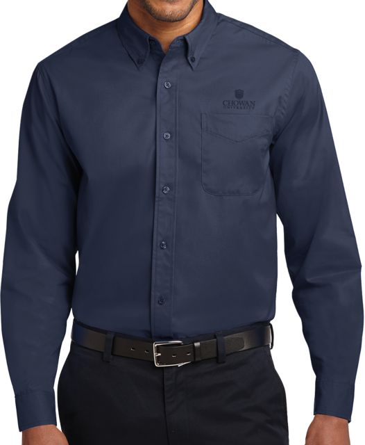 Chowan Twill Button Down Long Sleeve Primary Mark - ONLINE ONLY