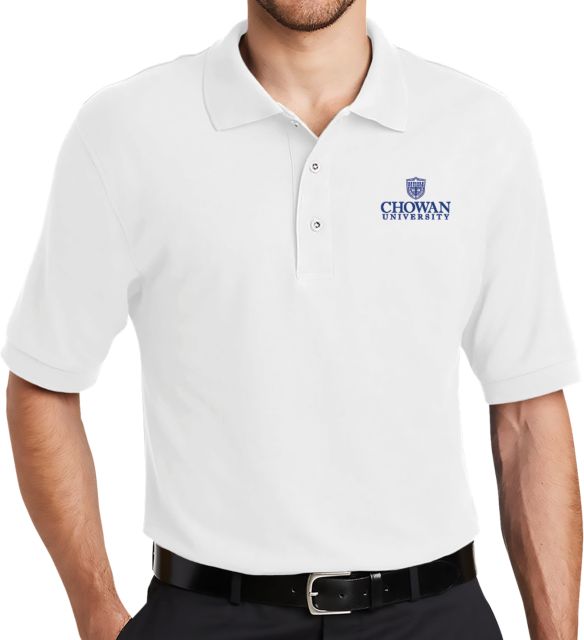 Chowan Silk Touch Polo Primary Mark - ONLINE ONLY