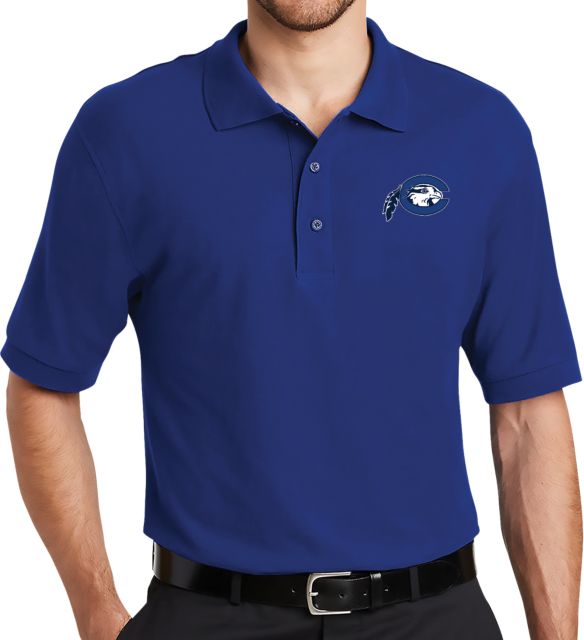 Chowan Silk Touch Polo Mascot Logo - ONLINE ONLY