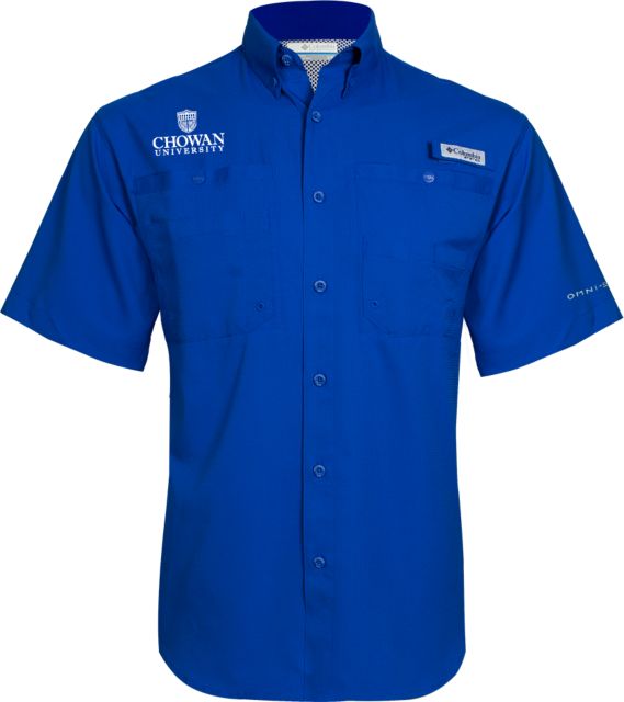 Chowan Columbia Tamiami Performance Short Sleeve Shirt Primary Mark - ONLINE ONLY