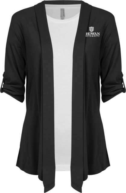 Chowan Ladies Drape Front Cardigan Primary Mark - ONLINE ONLY