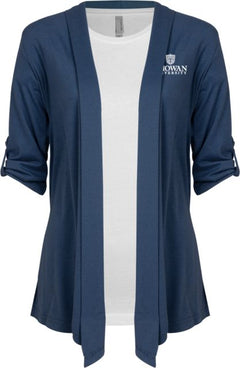 Chowan Ladies Drape Front Cardigan Primary Mark - ONLINE ONLY