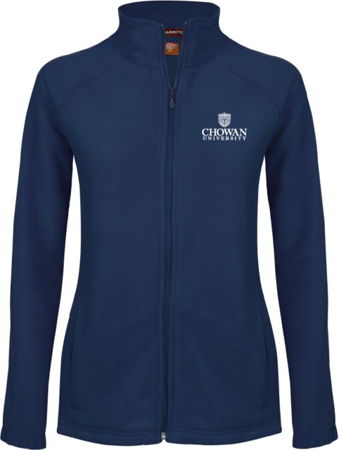 Chowan Womens Fleece Full Zip Jacket Primary Mark - ONLINE ONLY