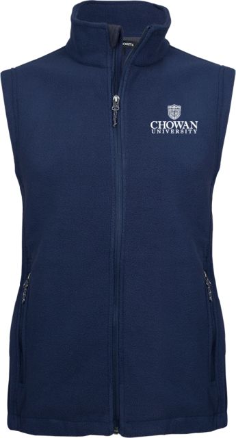 Chowan Fleece Full Zip Vest Primary Mark - ONLINE ONLY