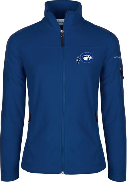 Chowan Columbia Ladies Full Zip Fleece Jacket Mascot Logo - ONLINE ONLY
