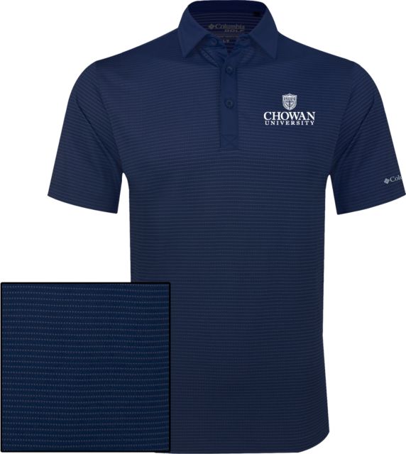Chowan Columbia Omni Wick Sunday Golf Polo Primary Mark - ONLINE ONLY