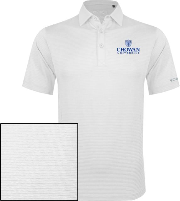 Chowan Columbia Omni Wick Sunday Golf Polo Primary Mark - ONLINE ONLY