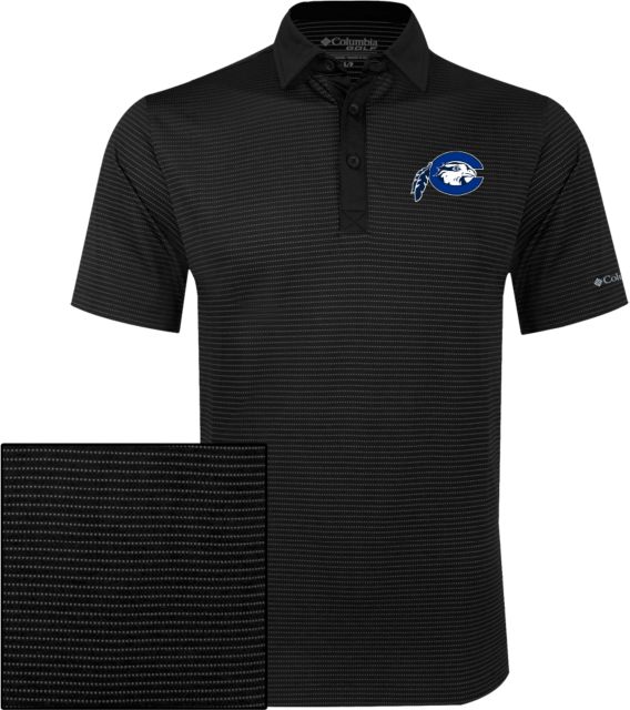 Chowan Columbia Omni Wick Sunday Golf Polo Mascot Logo - ONLINE ONLY