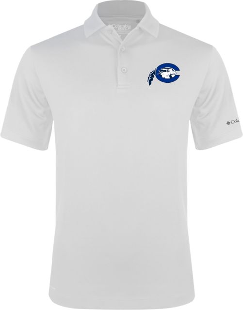 Chowan Columbia Omni Wick Drive Polo Mascot Logo - ONLINE ONLY