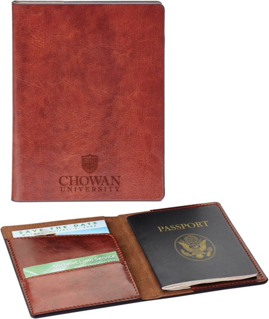 Chowan Fabrizio RFID Passport Holder Primary Mark  Engraved - ONLINE ONLY
