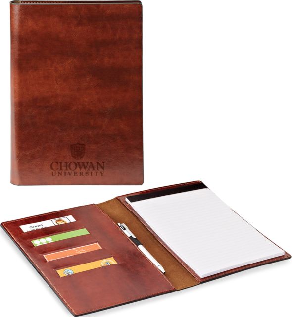 Chowan Fabrizio Padfolio Primary Mark  Engraved - ONLINE ONLY