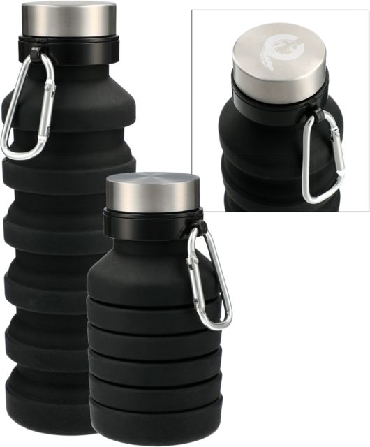 Chowan Zigoo Silicone Collapsible Bottle 18oz Mascot Logo  Engraved - ONLINE ONLY