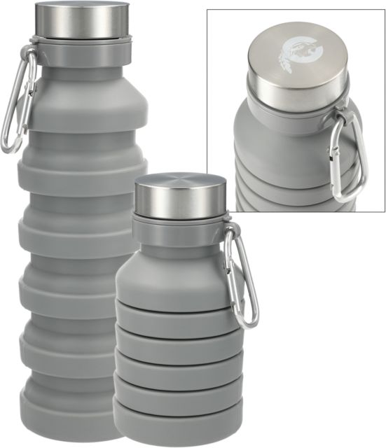 Chowan Zigoo Silicone Collapsible Bottle 18oz Mascot Logo  Engraved - ONLINE ONLY