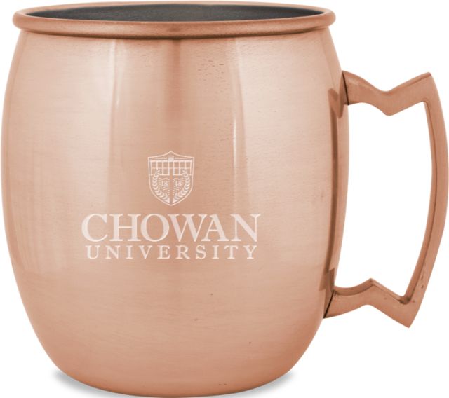 Chowan Copper Mug 16oz Primary Mark  Engraved - ONLINE ONLY