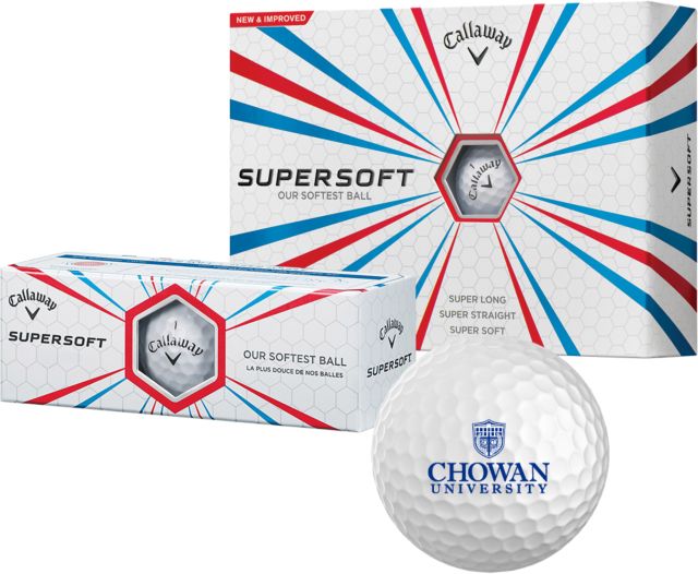 Chowan Callaway Supersoft Golf Balls 12/pkg Primary Mark - ONLINE ONLY