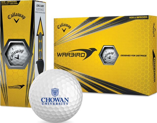 Chowan Callaway Warbird Golf Balls 12/pkg Primary Mark - ONLINE ONLY