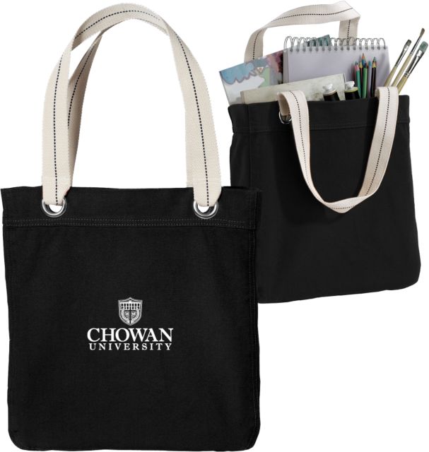Chowan Allie Canvas Tote Primary Mark - ONLINE ONLY