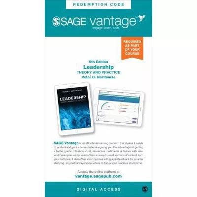 SAGE Vantage: Leadership: Theory & Practice (Custom)